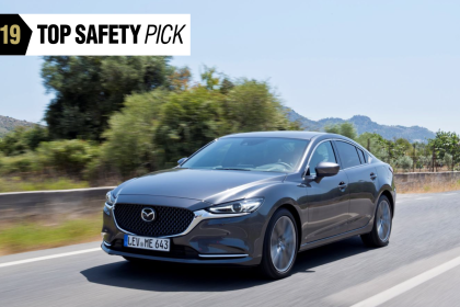 El nuevo Mazda 6 que fue reconocido por sus niveles de seguridad.