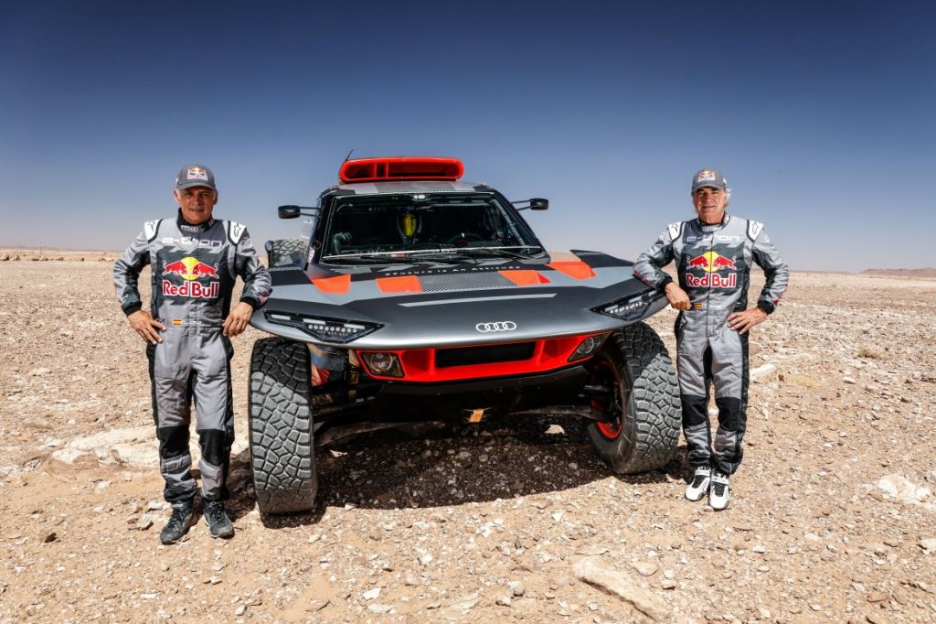 Los pilotos de Audi se preparan minuciosamente para el Rally Dakar