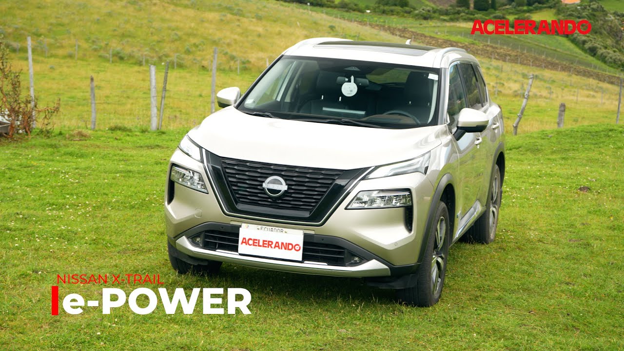 Nissan X-Trail e-POWER, un vehículo familiar, rápido y eficiente.