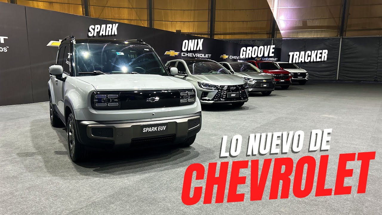 Chevrolet 360: 5 vehículos para Ecuador | Spark EUV, Groove, Captiva, Onix y Tracker