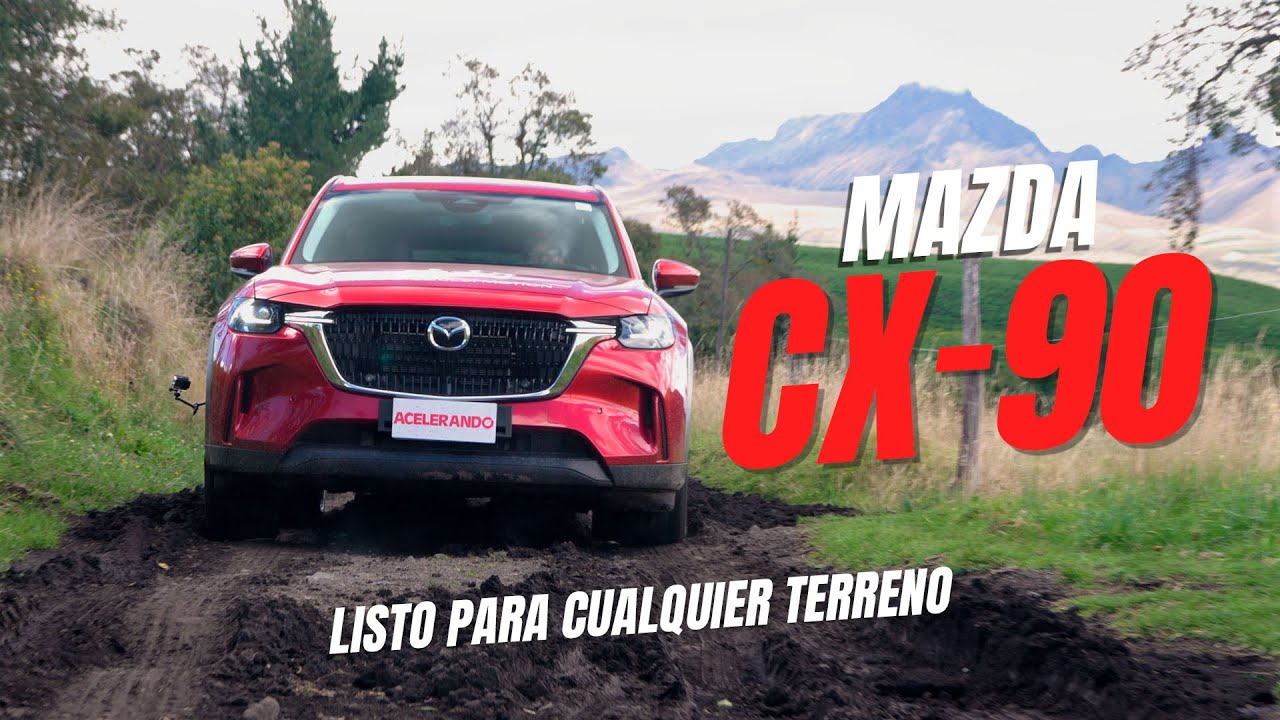 Mazda CX-90: preparado para cualquier terreno | potencia y tracción AWD