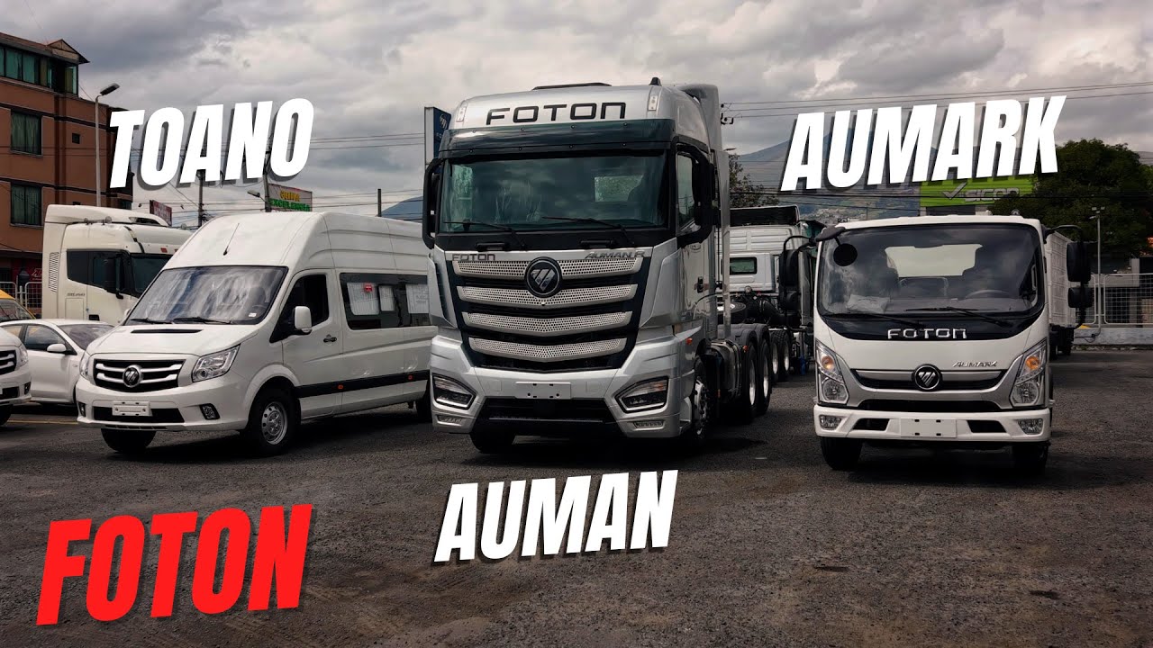 ¿Buscas un vehículo de TRABAJO? Te presentamos las opciones de FOTON: Aumark, Auman y Toano.